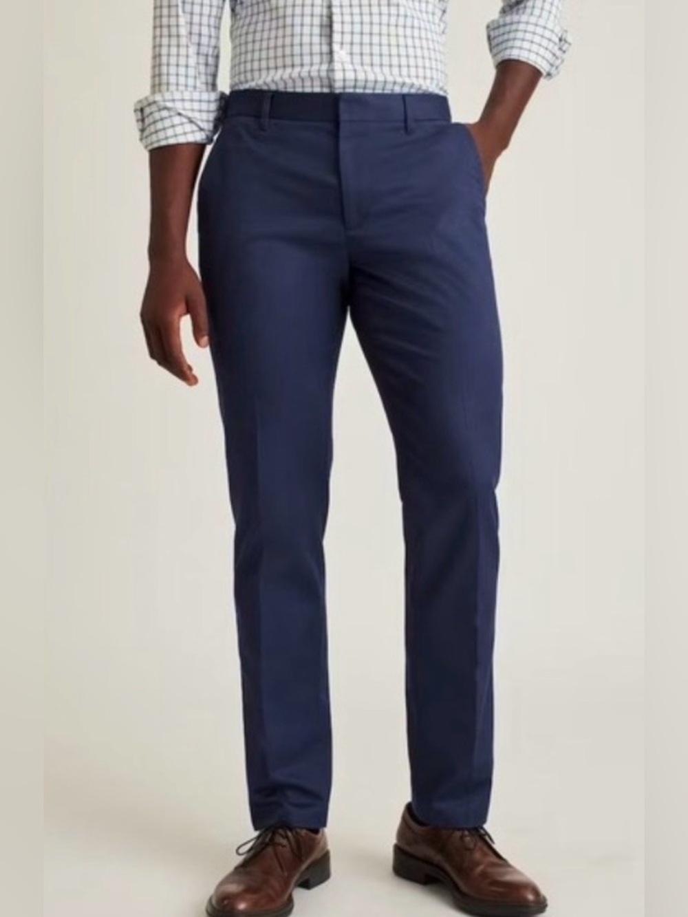 Bonobos Monday Weekday Men's Classic Navy Dress Pants 36x32 Cotton/Spandex